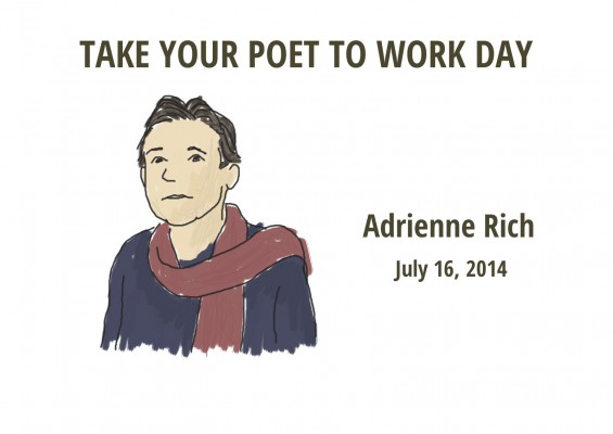 Take Your Poet to Work Adrienne Rich cover