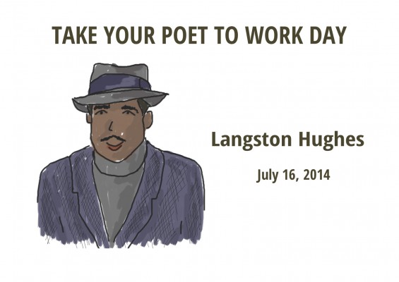 Take Your Poet to Work Langston Hughes cover