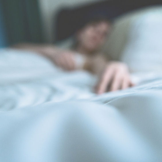 girl sleeping in bed