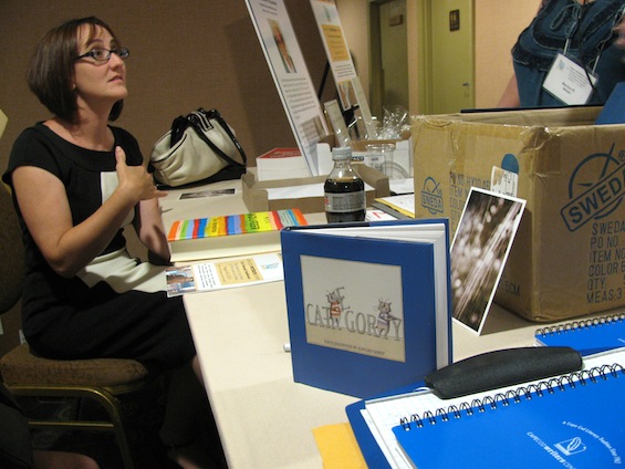 Cape Cod Writers Conference Jennie at Help Desk