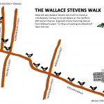 Wallace Stevens Walk map