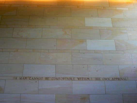 mark twain literary tour wall quote