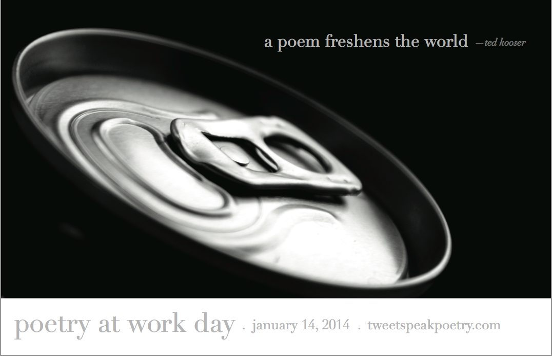 FREE Poetry at Work Day poster