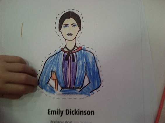 Take Your Poet to Work Day Emily Dickinson