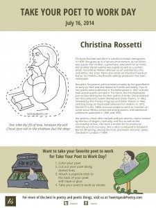 Take Your Poet to Work Day Printable Christina Rossetti