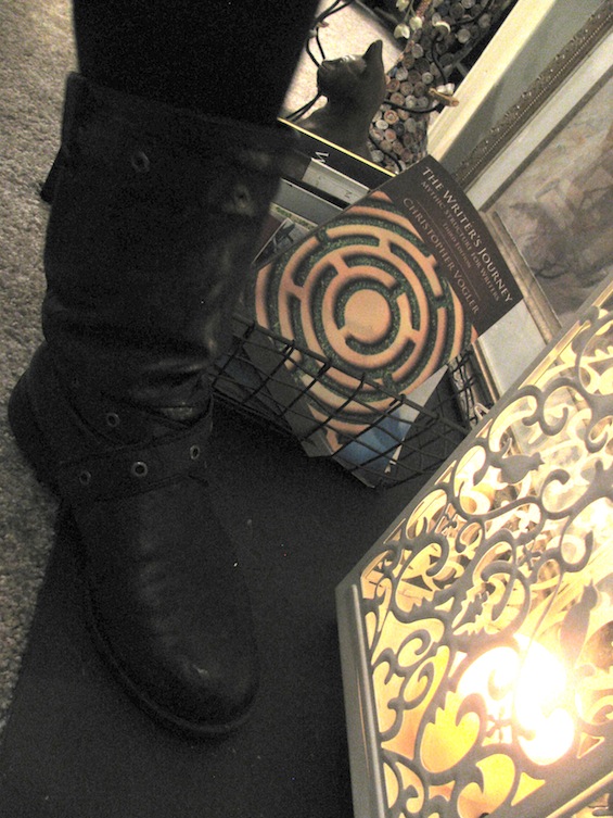 Mischief Cafe Biker Boots