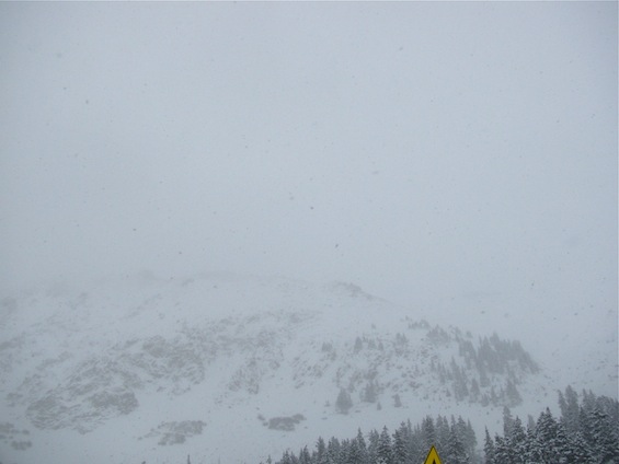 Colorad Mountains under Snow