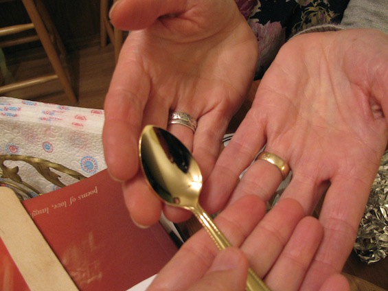 Golden Teaspoon Presentation to Jody