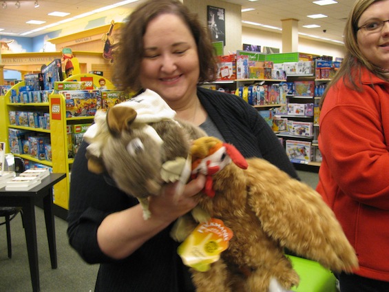 Kristen Rock at Barnes and Noble