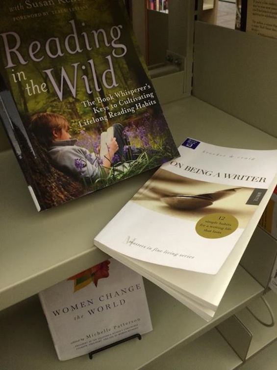 On Being a Writer in the Wild Laura Brown Library 1