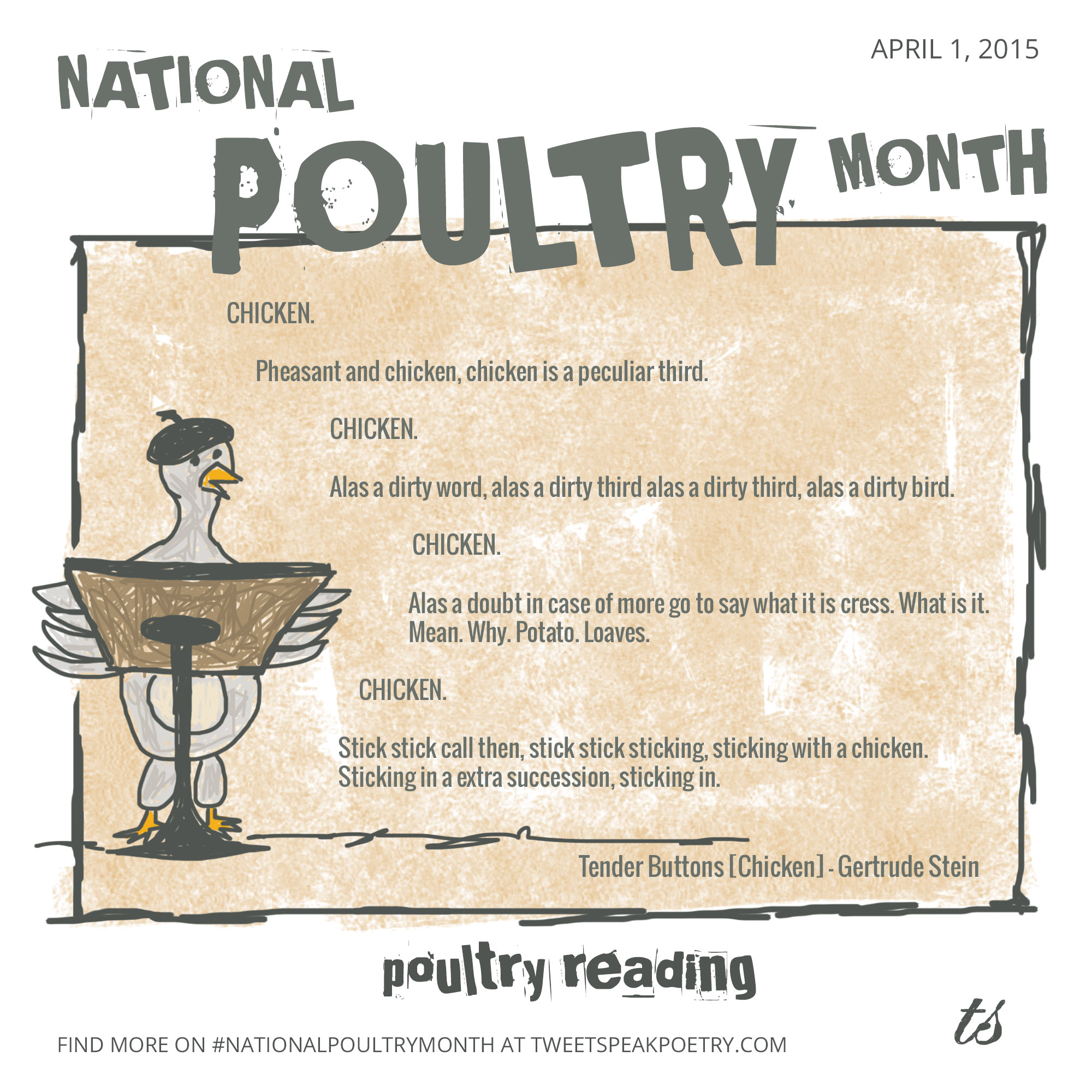 National Poultry Month: Poultry Reading