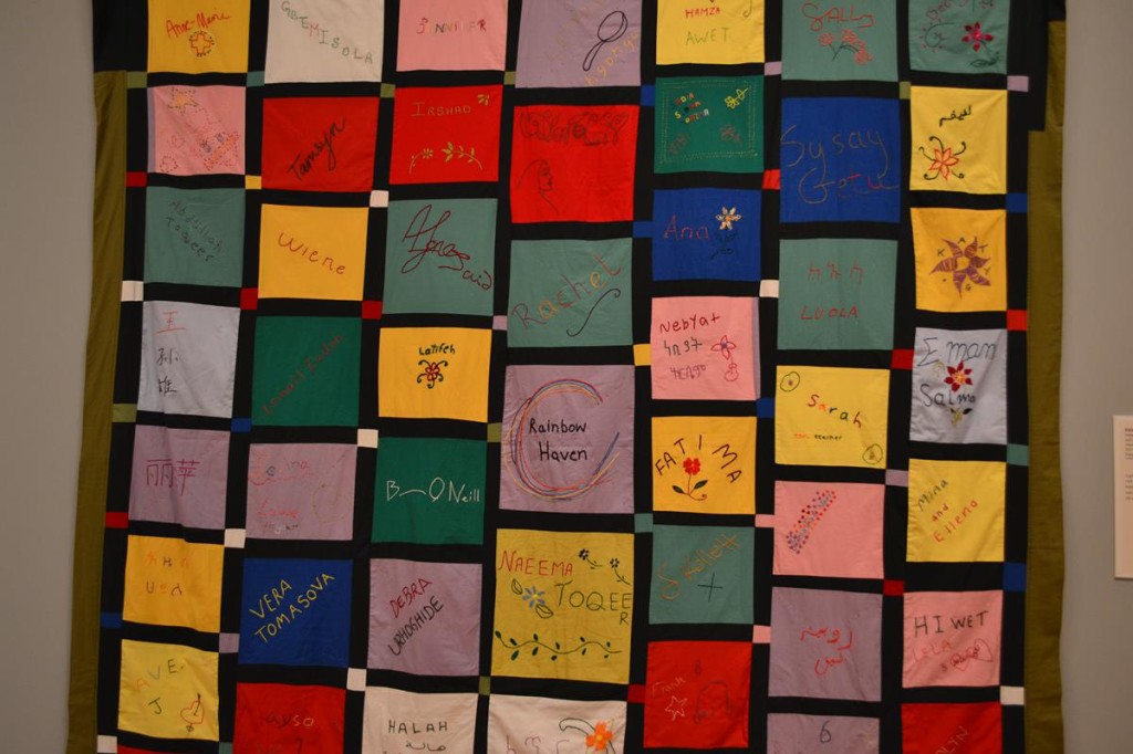 Rainbow Haven Refugee Quilt