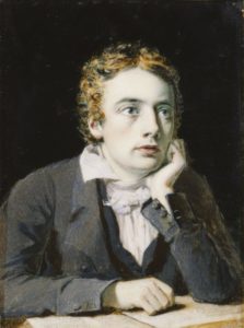 John Keats in 1819 by Joseph Severn