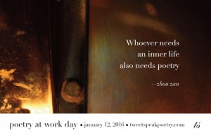 Poetry at Work Day 2016 Poster 11x17