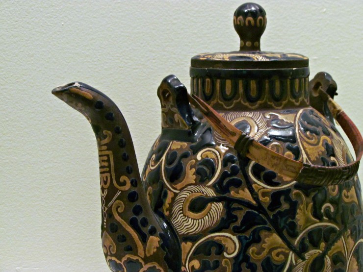 Science & Culture Museum at Michigan State University black teapot