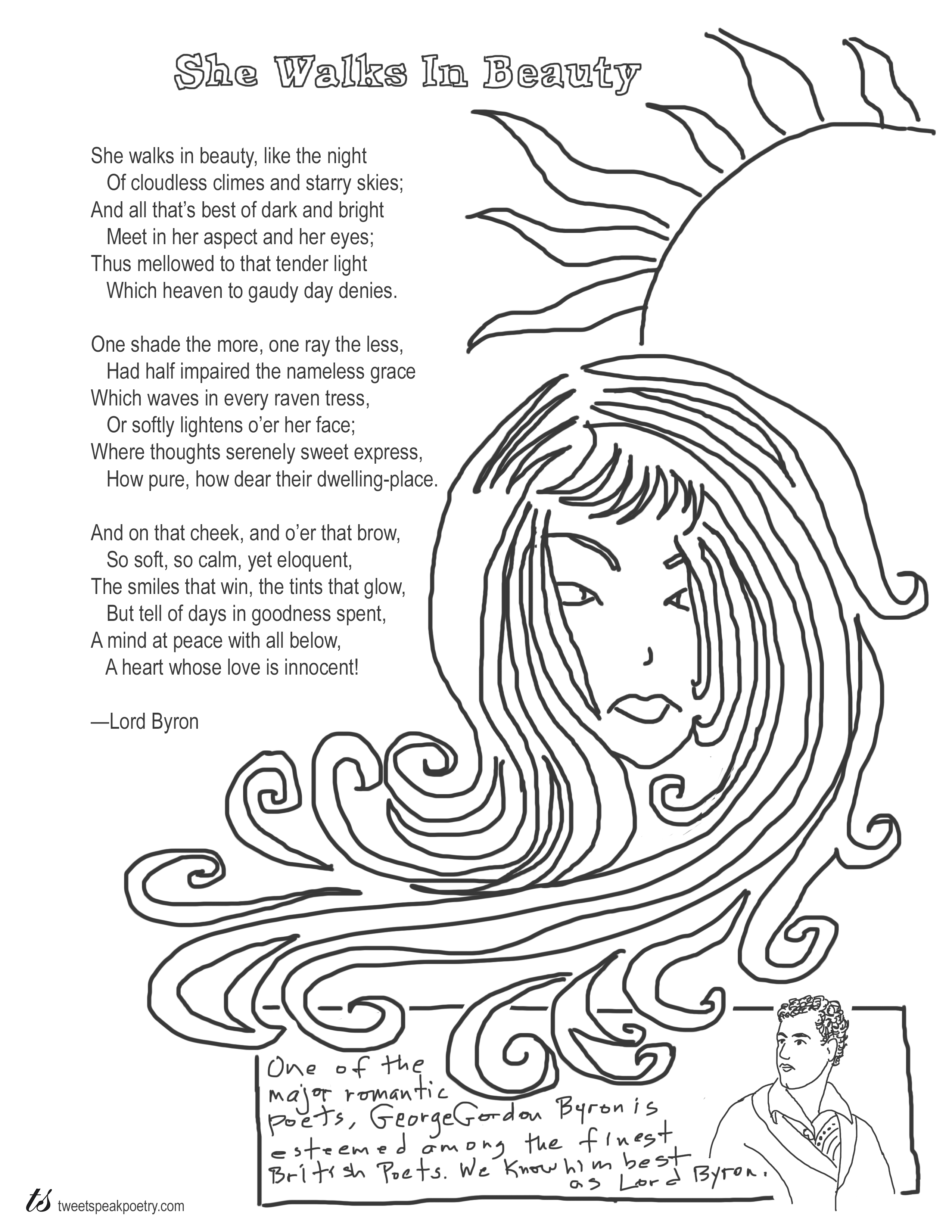 Poem Coloring Pages