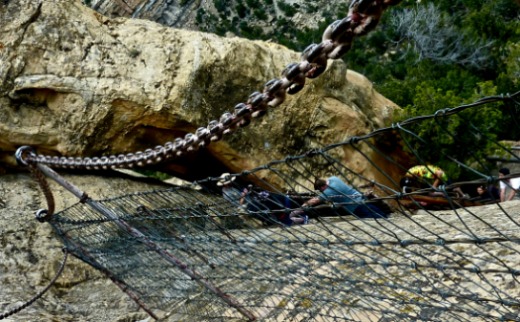 Mesa Verde National Park chain shot