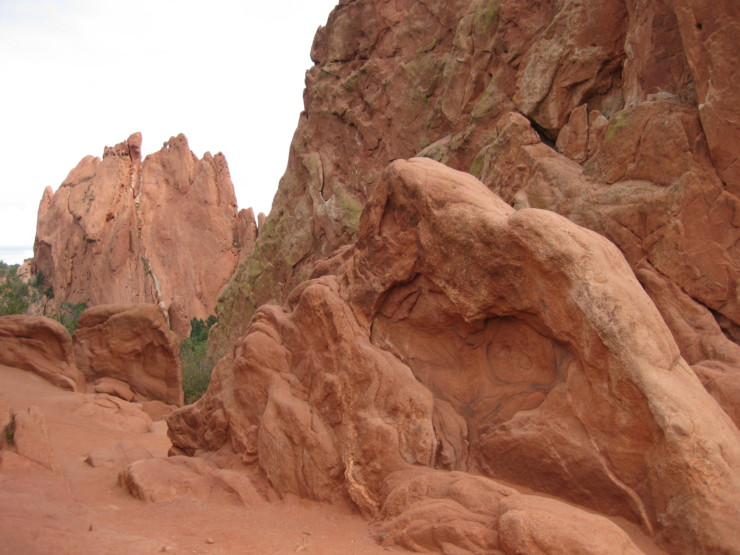 Unnamed Rock with Heart Embedded - Garden of the Gods, Colorado