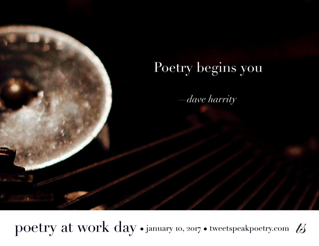 Poetry at Work Day 2017 poster