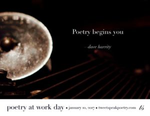 Poetry at Work Day 2017