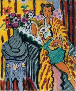 Odalisque avec Anemones by Henri Matisse 