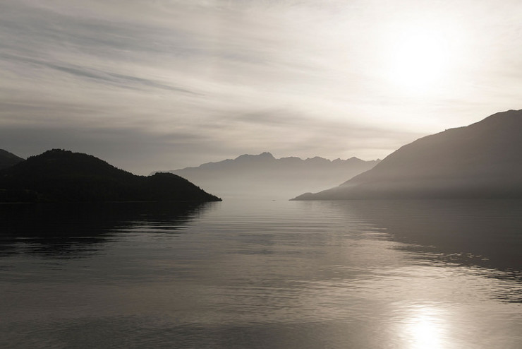 Water and mountains A Wider Landscape