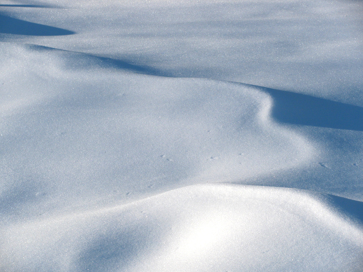 figuring snow dunes