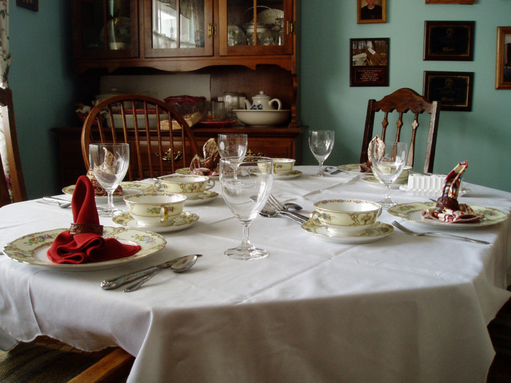 family table poetry prompt