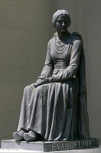 Evangeline Monument to Acadians St. Martinville