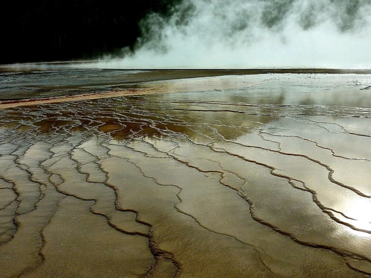 Grand Prismatic Spring at Yellowstone