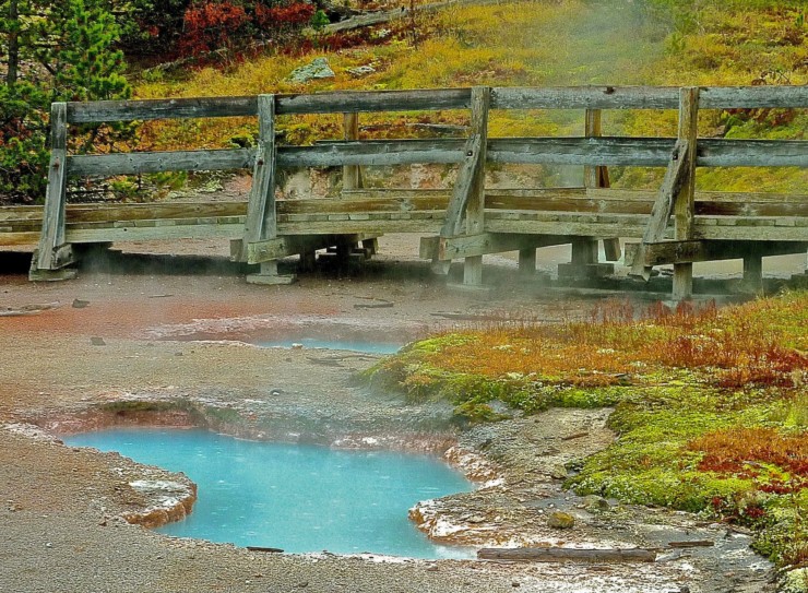 Pool at Yellowstone