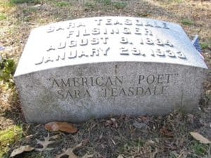 Grave of Sarah Teasdale