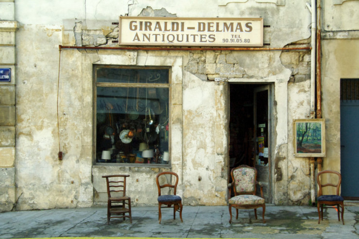 Provence 1970 French antique store