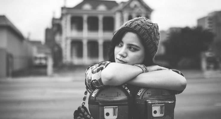 Girl at Parking Meters Hannah Sullivan Three Poems
