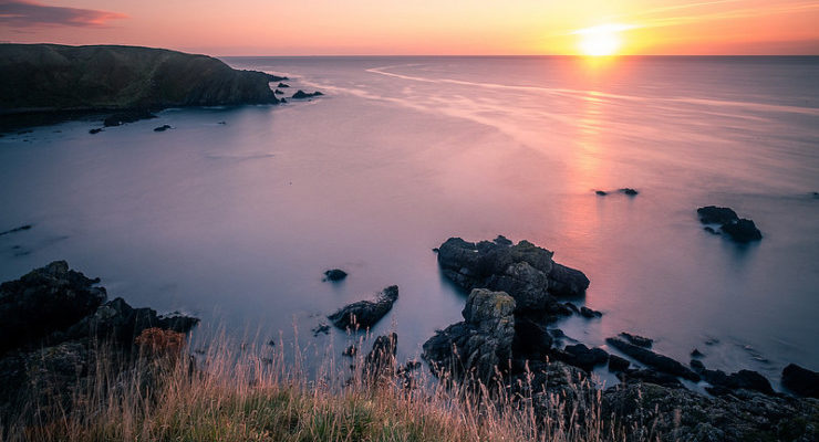 Sunrise in Scotland Karetnick The Crossing Over