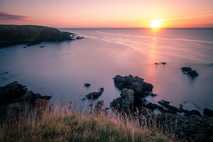 Sunrise in Scotland Karetnick The Crossing Over