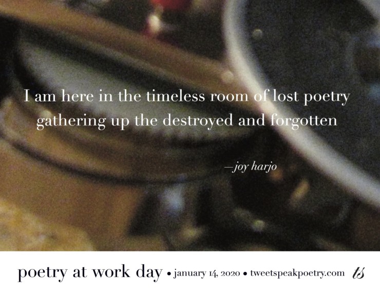 I am here in the timeless room of lost poetry joy harjo quote