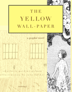 The Yellow Wall-Paper Graphic Novel cropped cover see the characters come to life