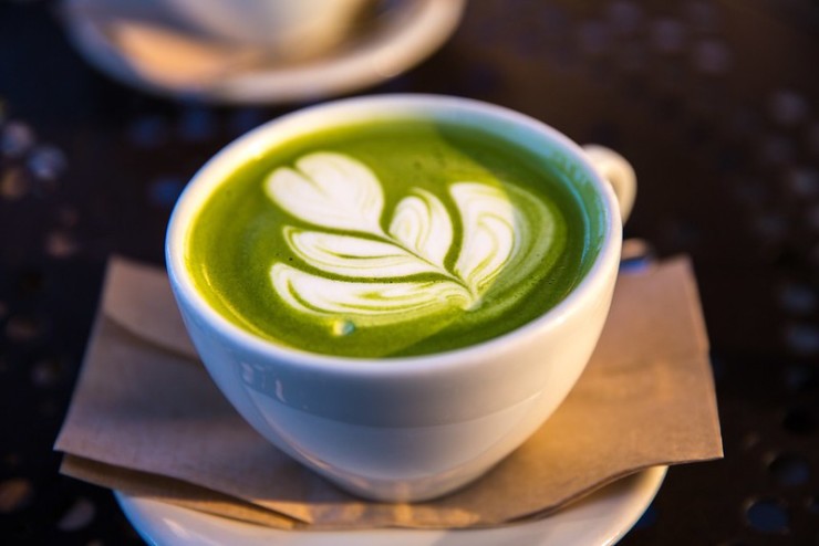 John Beans Matcha latte