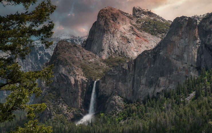 Wallace Idaho waterfall Poet-a-Day David K. Wheeler