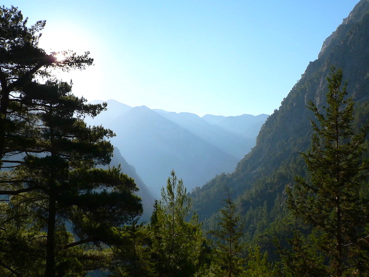 Crete Samaria Gorge Haiku Silence Poem