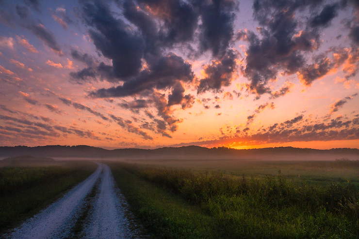 Midwest Missouri Bluffs Road Trip Poems