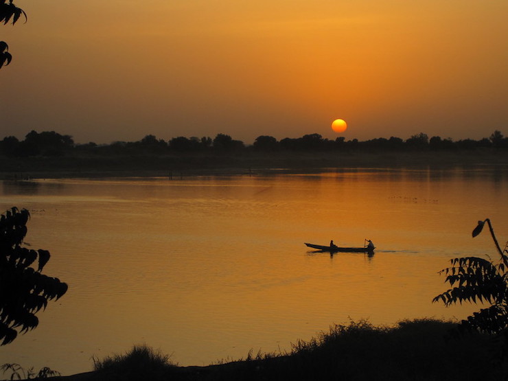 N'Djamena, Chad River Chari-Aaron Brown ghazal