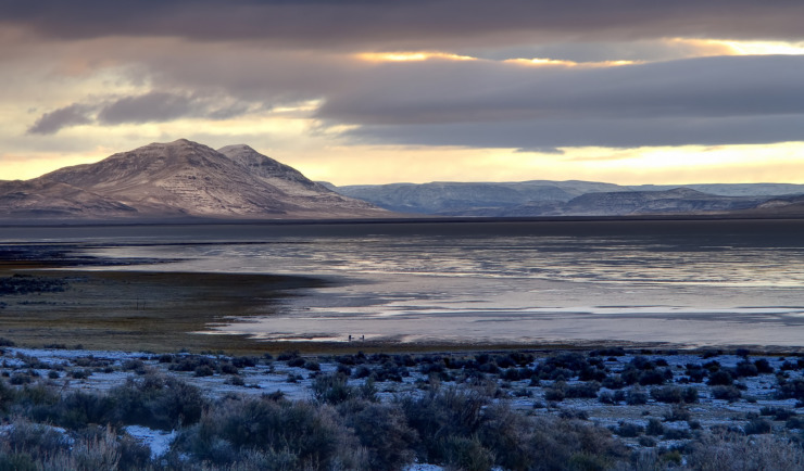 Alvord Desert at dawn