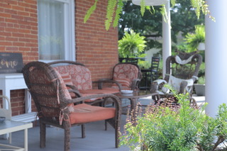 Preston County Inn West Virginia sitting porch