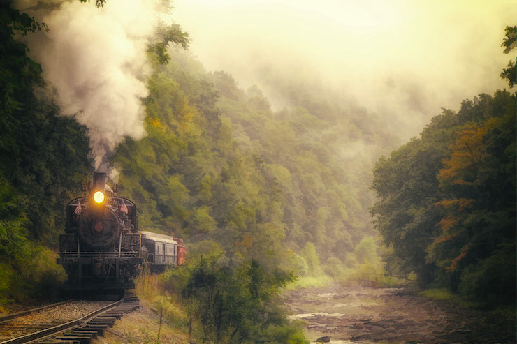 steam train greenbrier river west virginia