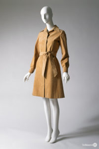 tan ultrasuede halston shirt dress