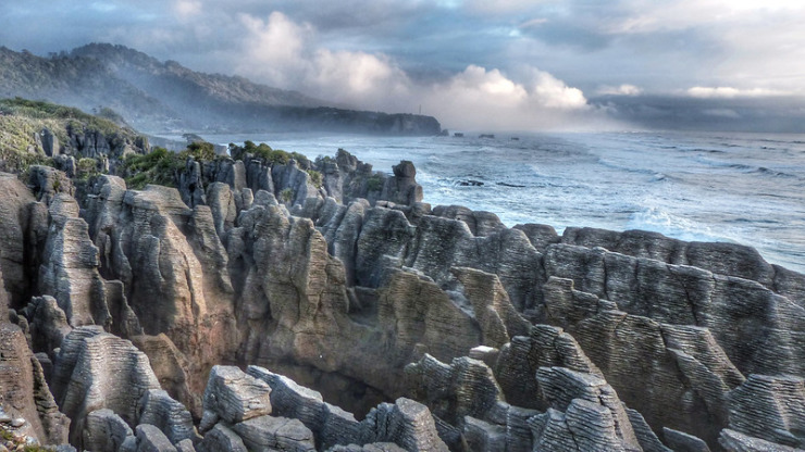 Pancake Rocks Punakaiki New Zealand