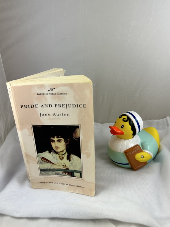 Jane Austen rubber duck