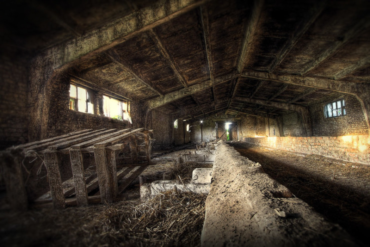 Old barn Benjamin Myers The Family Book of Martyrs